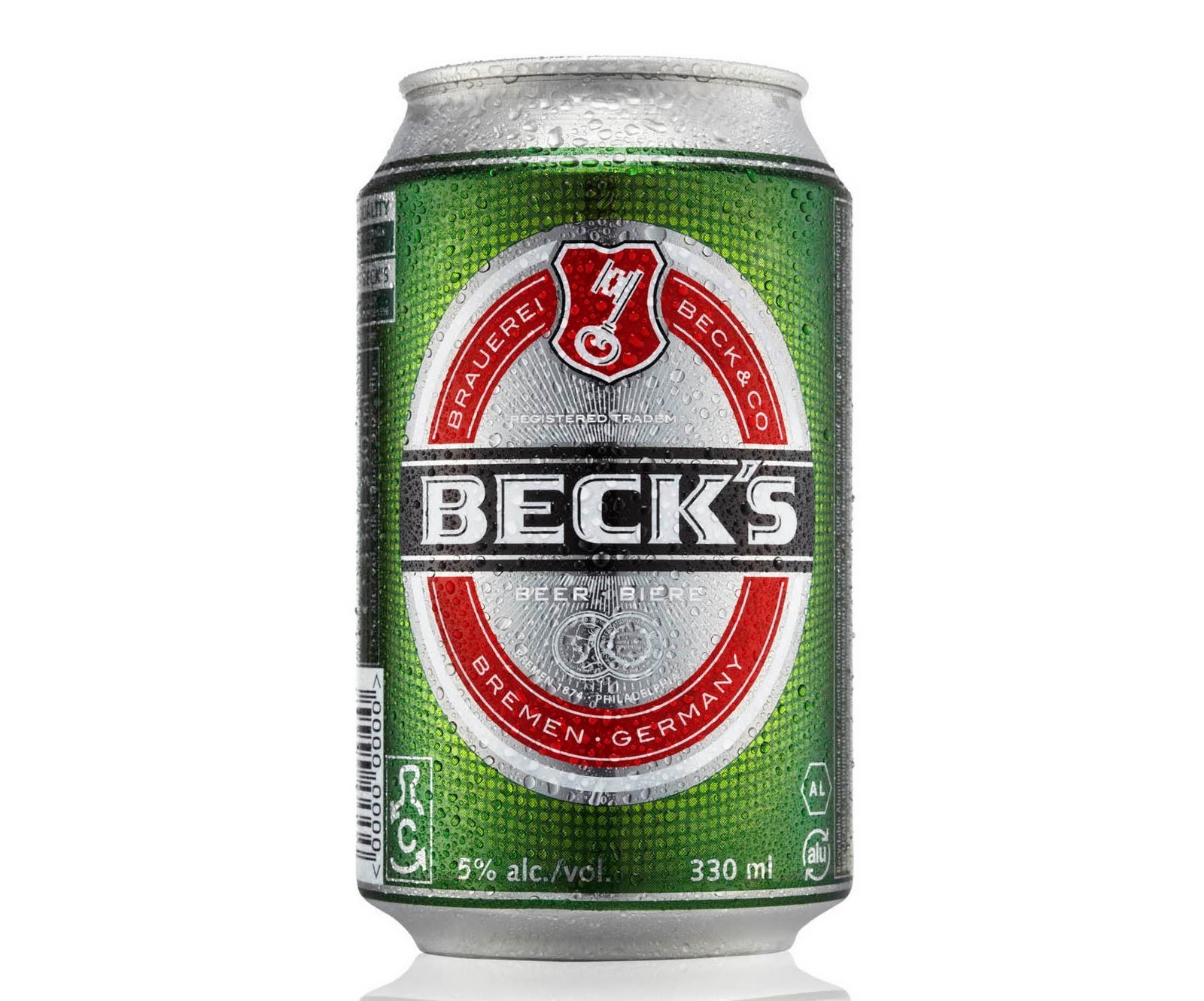 Beck's beer can