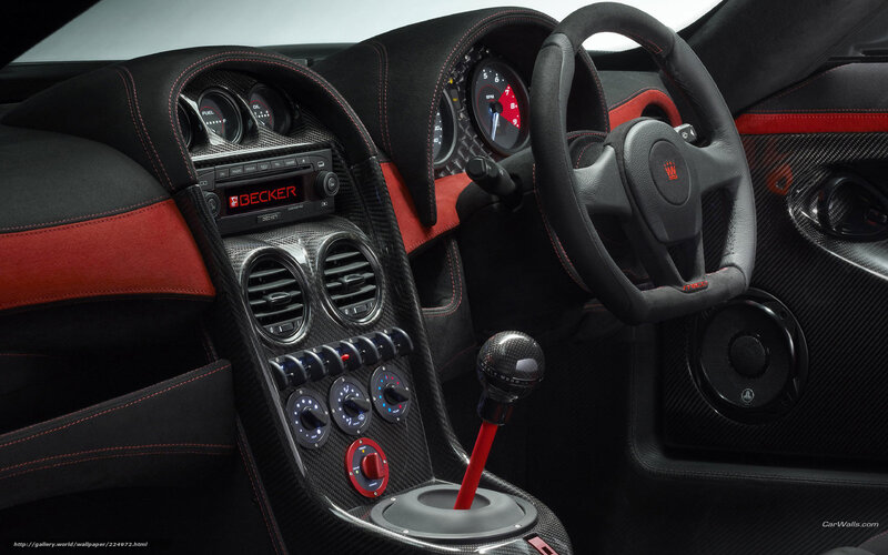 Becker car interior dashboard