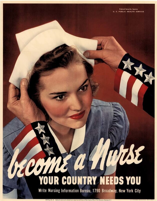become a nurse poster