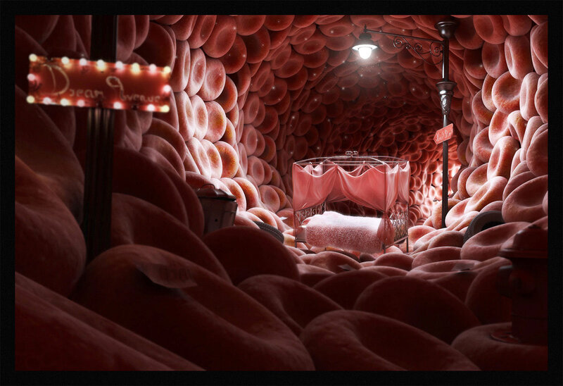 Bed in Blood Vessel