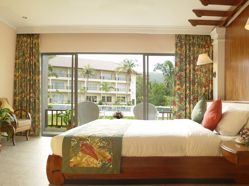 Bed in Resort Room