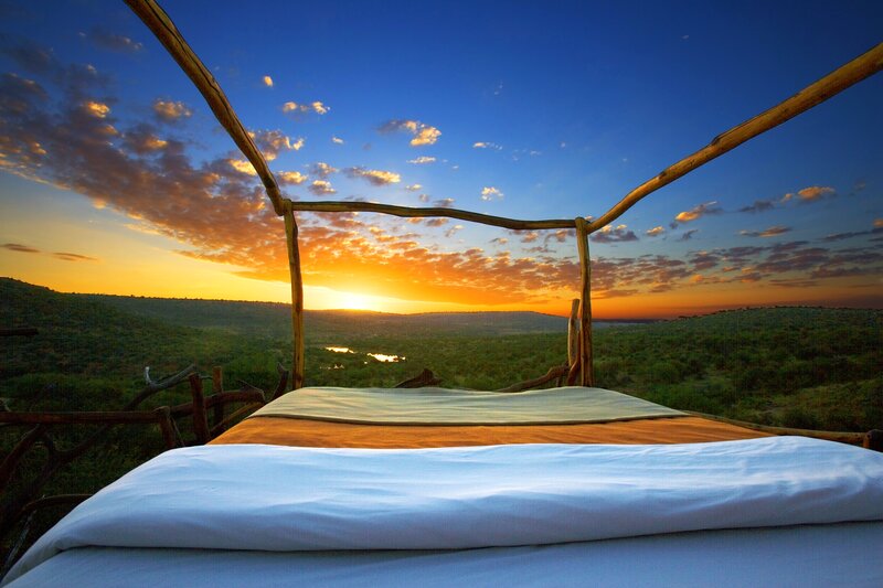 Bed in Safari Tent