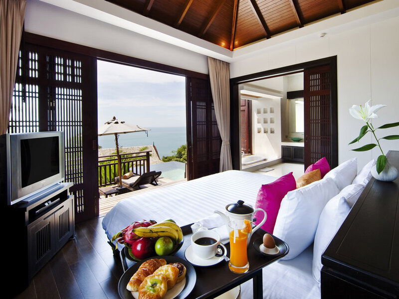 Bed with Breakfast Tray