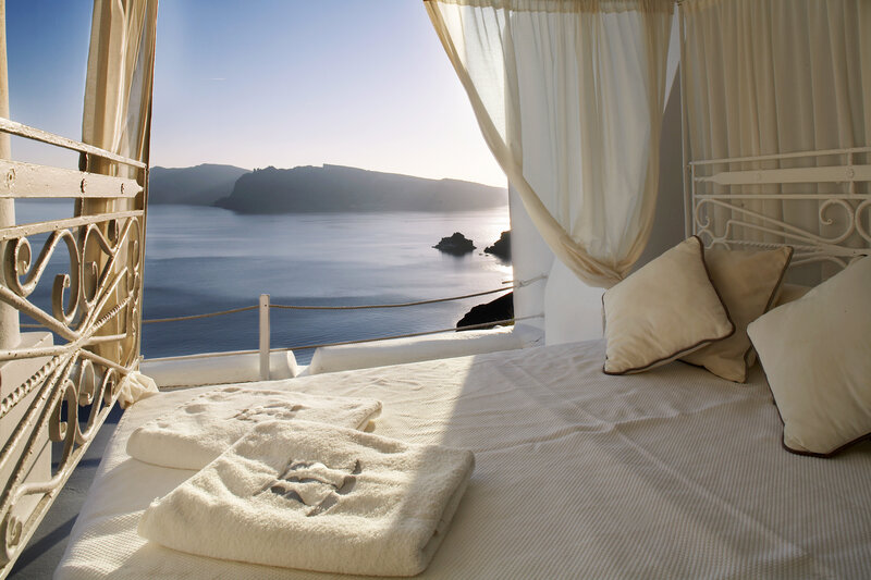 Bed with Ocean View