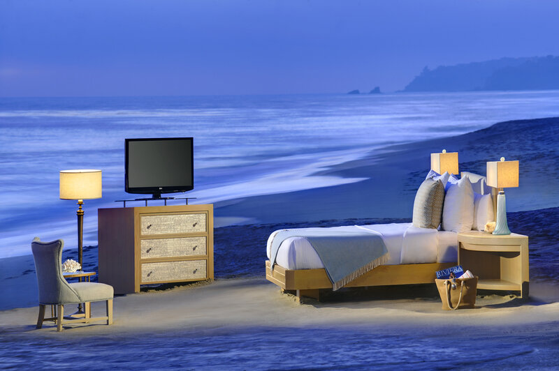 Bedroom Furniture on Beach