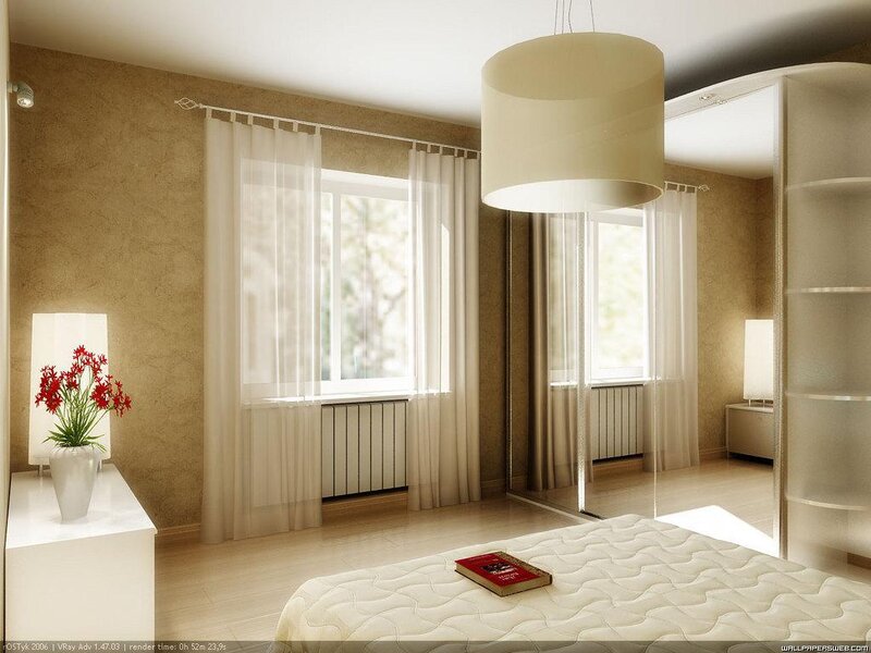 Bedroom Interior — Beige