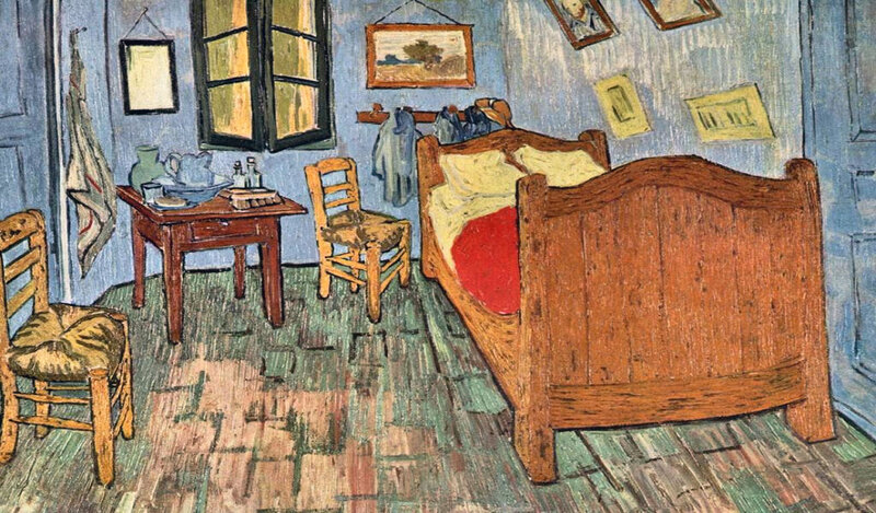 Bedroom Interior Painting — Blue