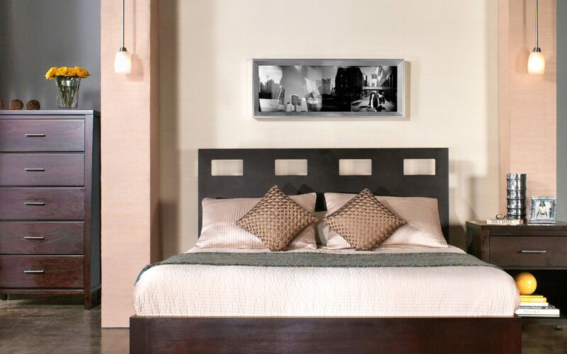 Bedroom with Furniture — Brown, Neutral