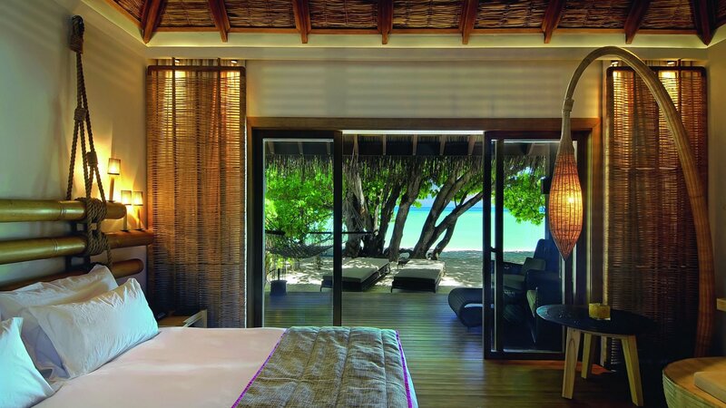 Bedroom with Ocean View — Brown, Serene, Afternoon