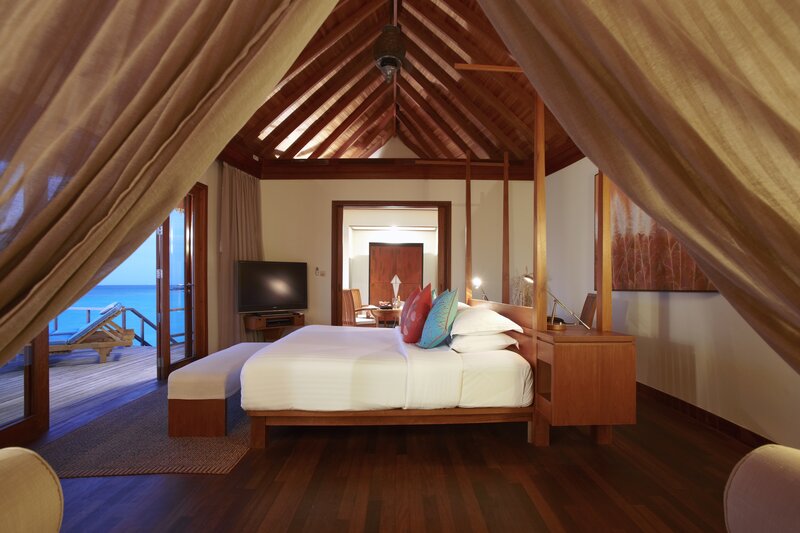 Bedroom with Ocean View — Brown, Serene