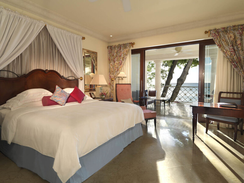 Bedroom with Ocean View — White, Serene, Afternoon