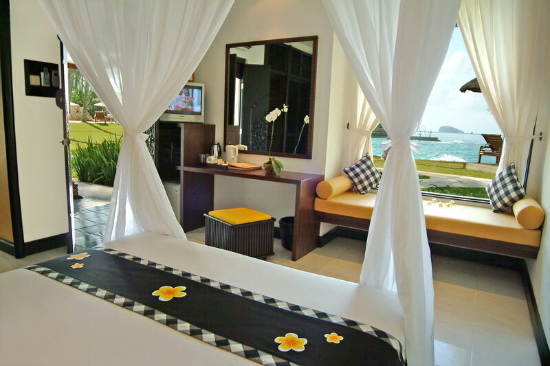 Bedroom with Ocean View — White
