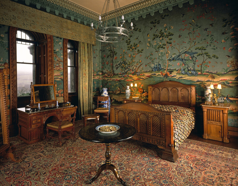 Bedroom with Ornate Decor