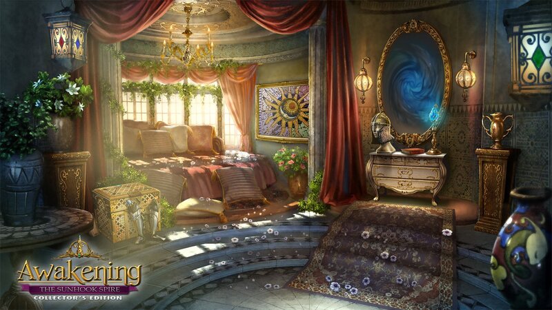 Bedroom with Ornate Furniture