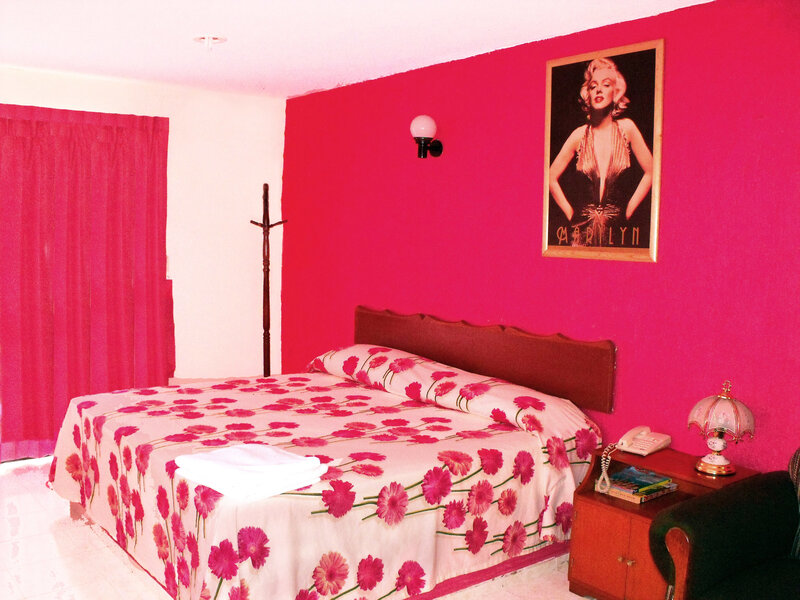 Bedroom with Pink Walls