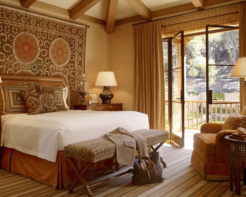 Bedroom with Tapestry