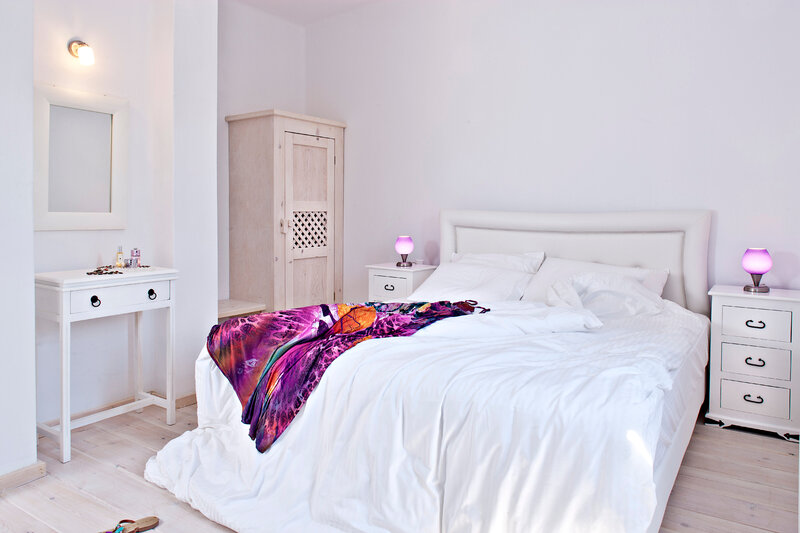 Bedroom with White Furniture