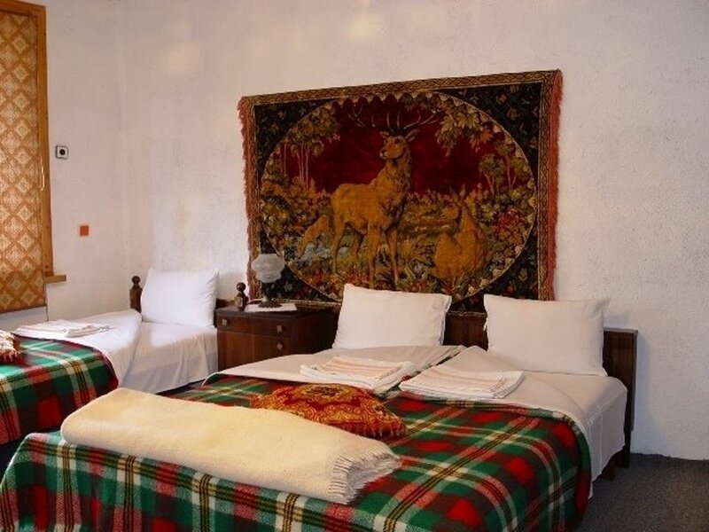 Beds with Tapestry