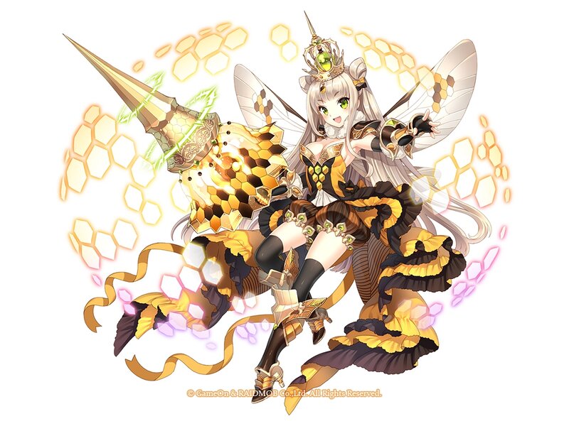 Bee-themed Female Character