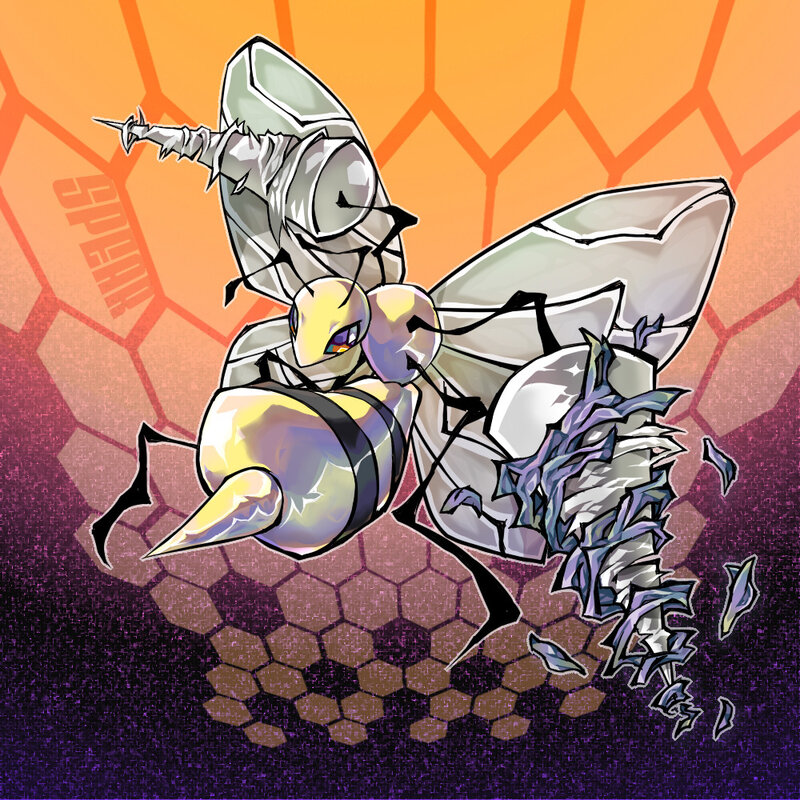 Beedrill in action