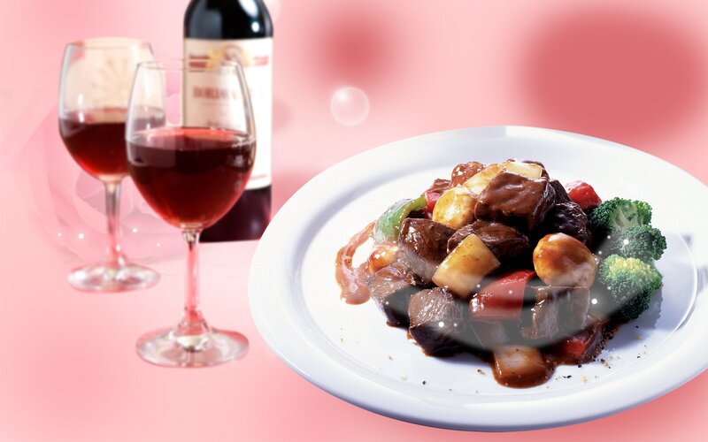 Beef stew with red wine