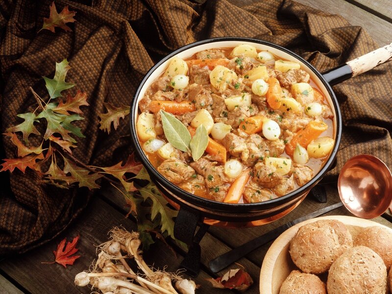 Beef stew with vegetables