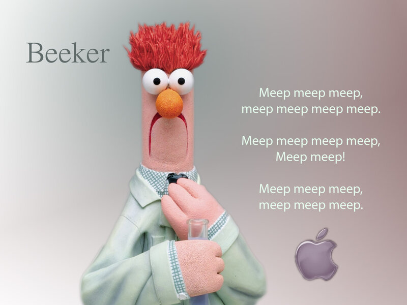 Beeker from Muppets