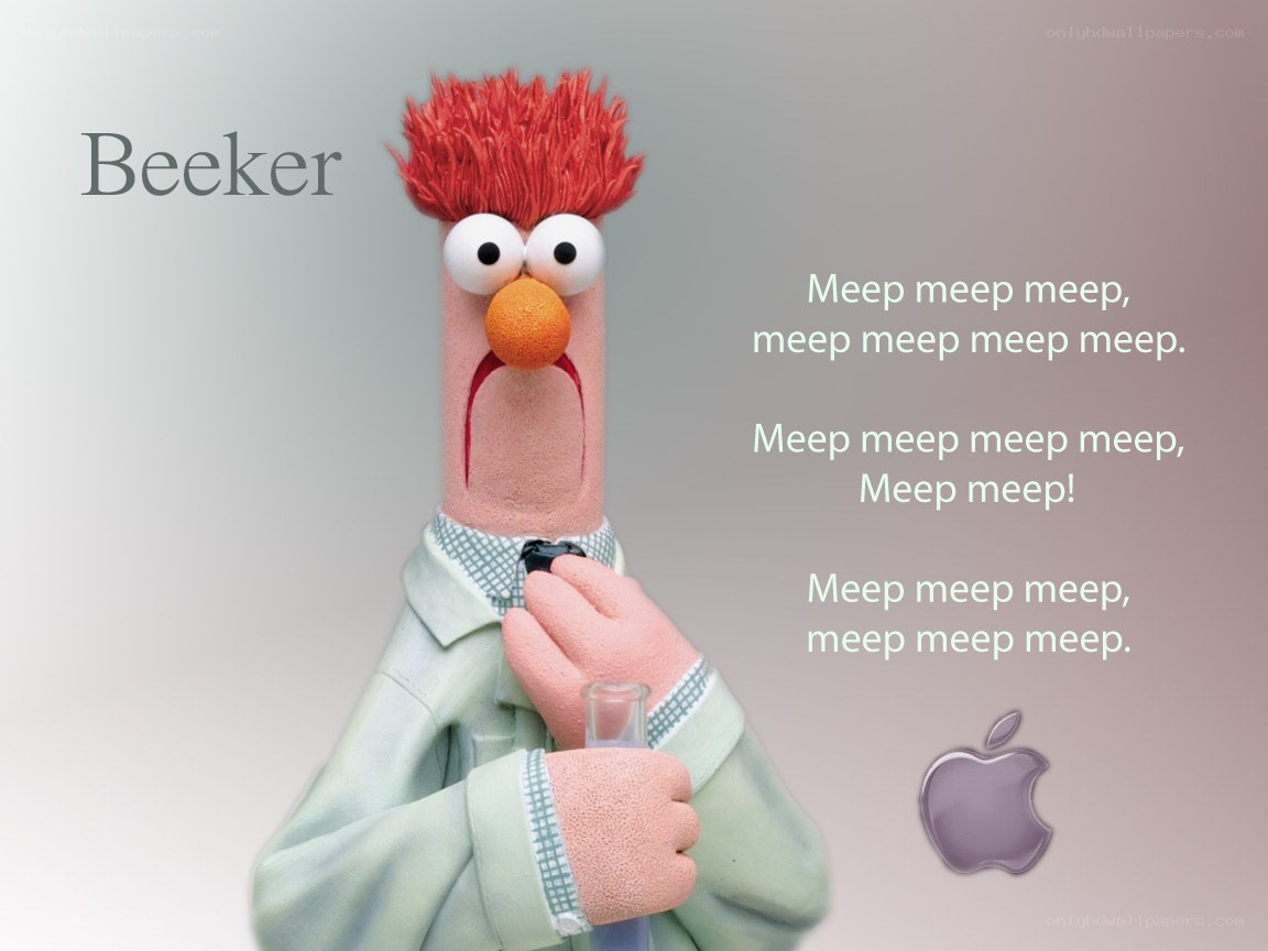 Beeker from Muppets