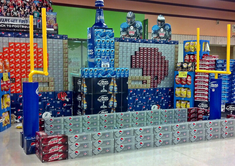 Beer and Soda Display