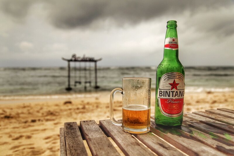Beer Bottle and Mug