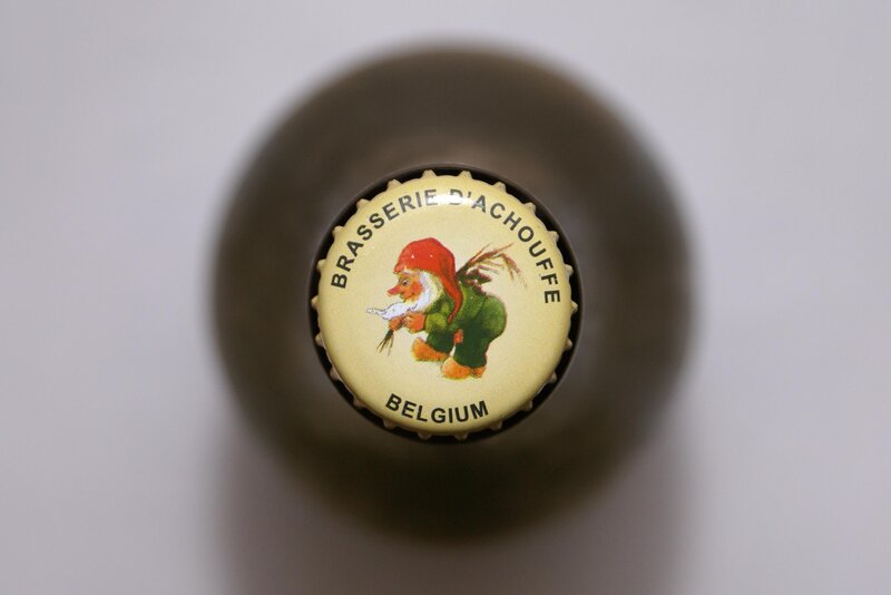 beer bottle cap with gnome