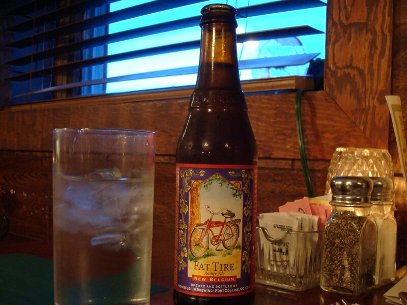 Beer Bottle on Table