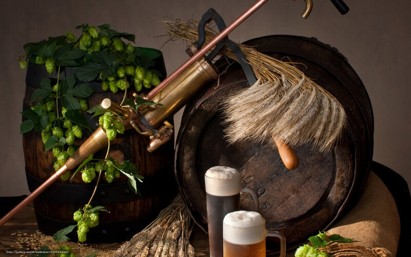 Beer brewing ingredients and equipment