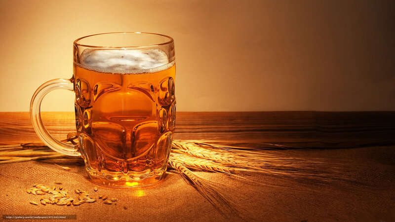 Beer Mug on Table — Brown, Warm, Photograph