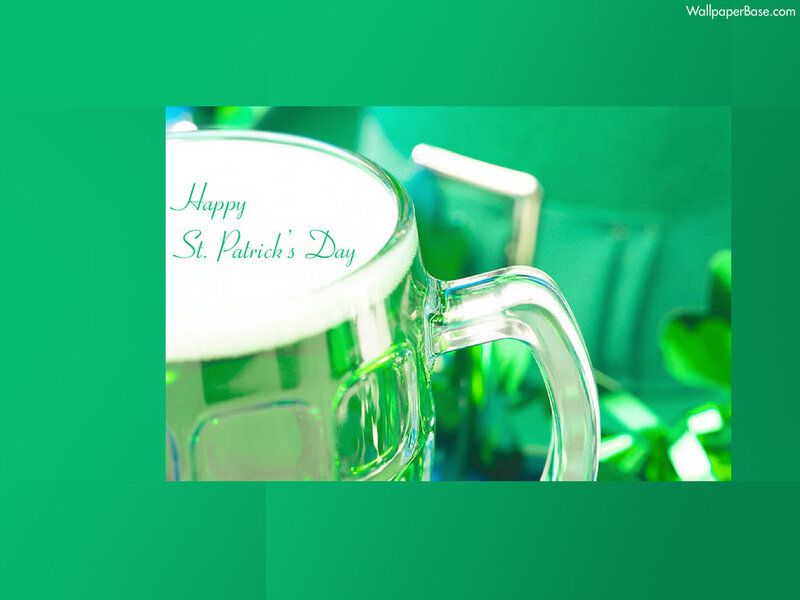 Beer Mug with Foam — Green