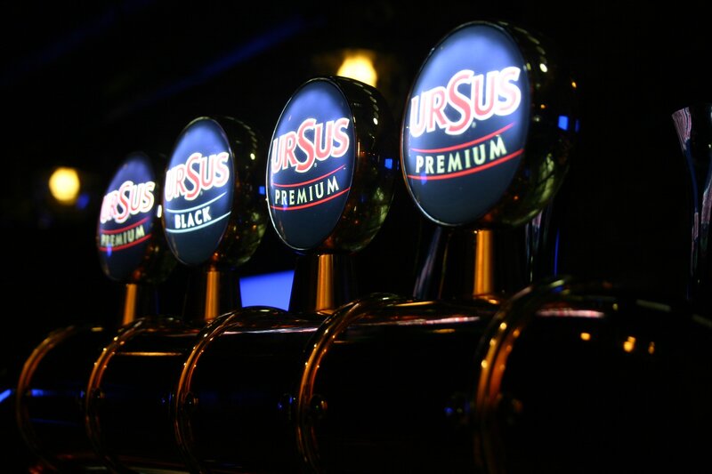 Beer Taps in a Bar