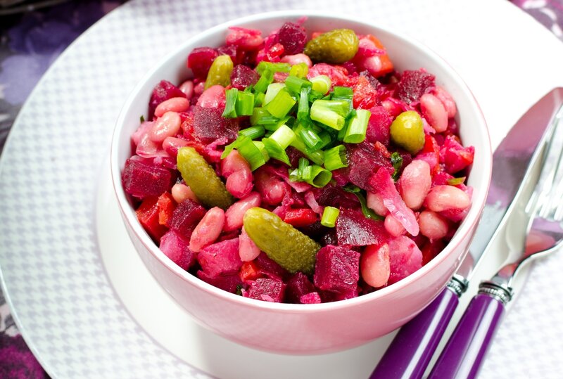 Beet and Bean Salad