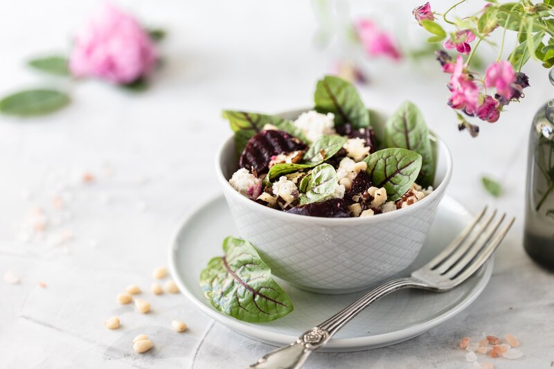 Beet and Goat Cheese Salad