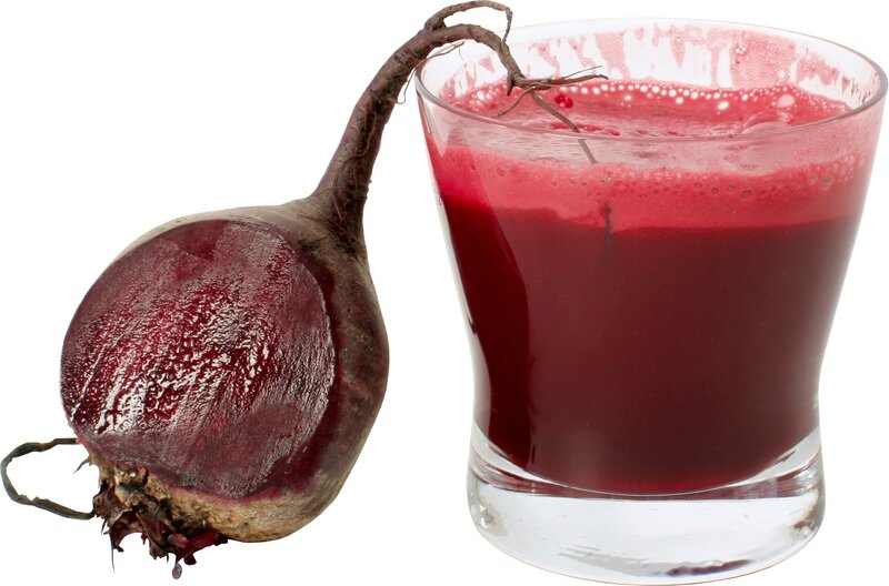 beet juice and beetroot