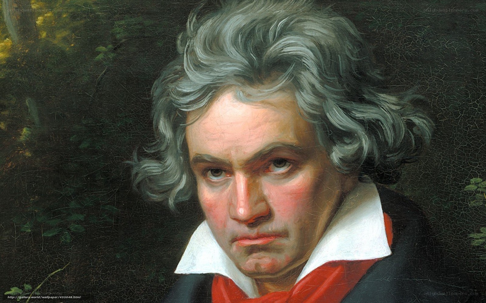 Beethoven portrait painting