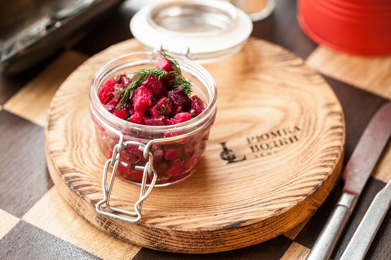 Beetroot Salad in Jar