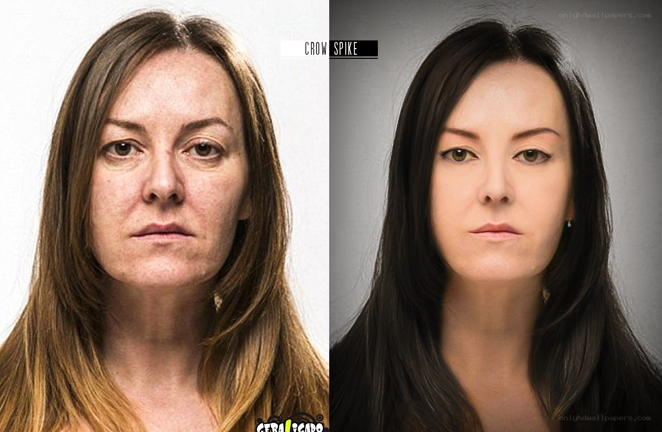 Before and after photo edit