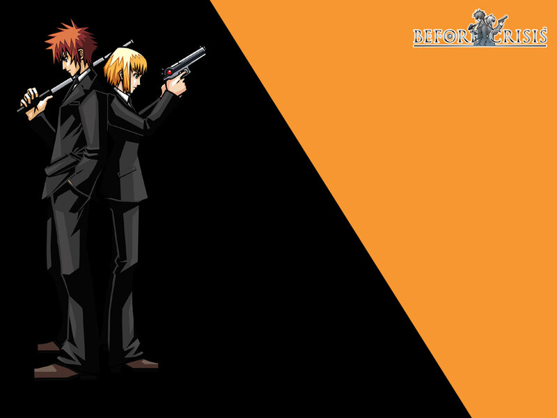 Before Crisis characters with guns