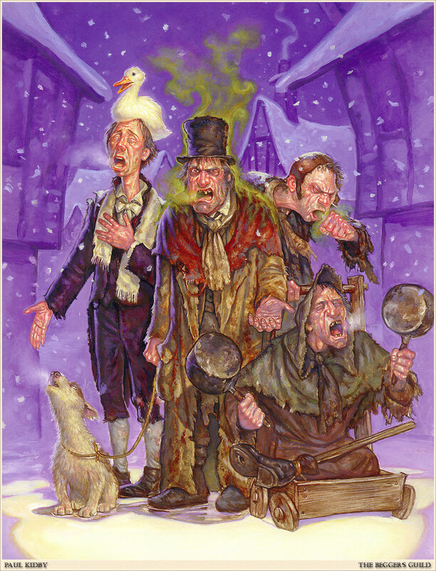 Beggars in a Snowstorm