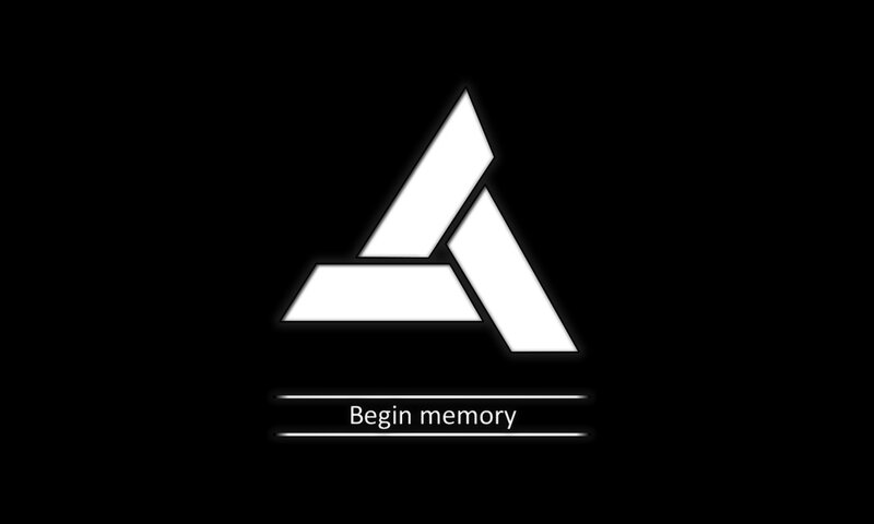 Begin memory logo