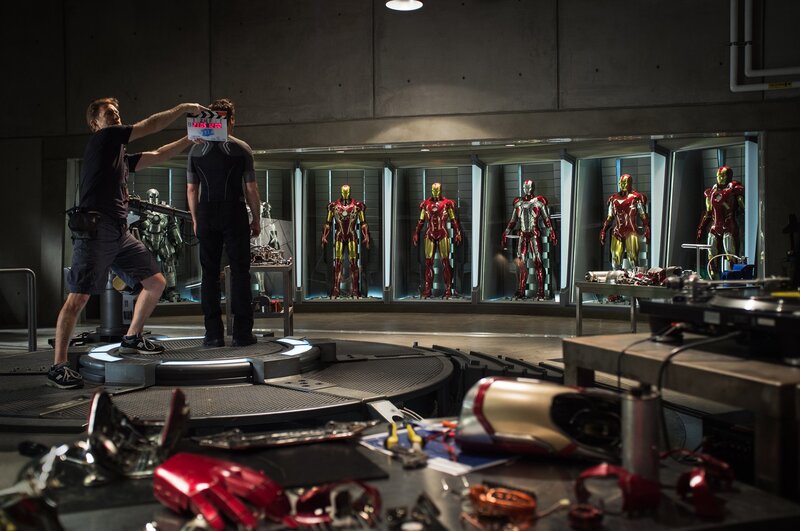 Behind the scenes of Iron Man