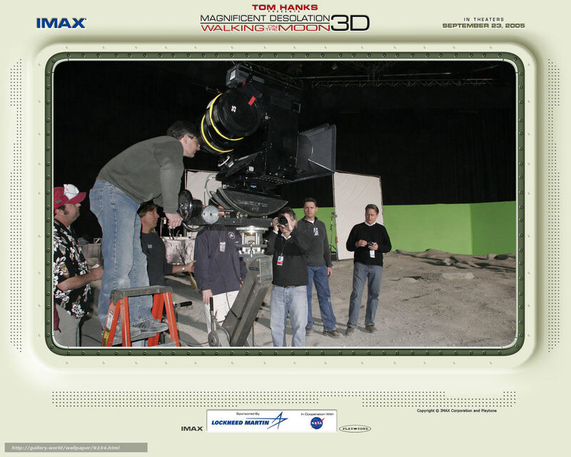Behind the scenes of Walking on the Moon 3D