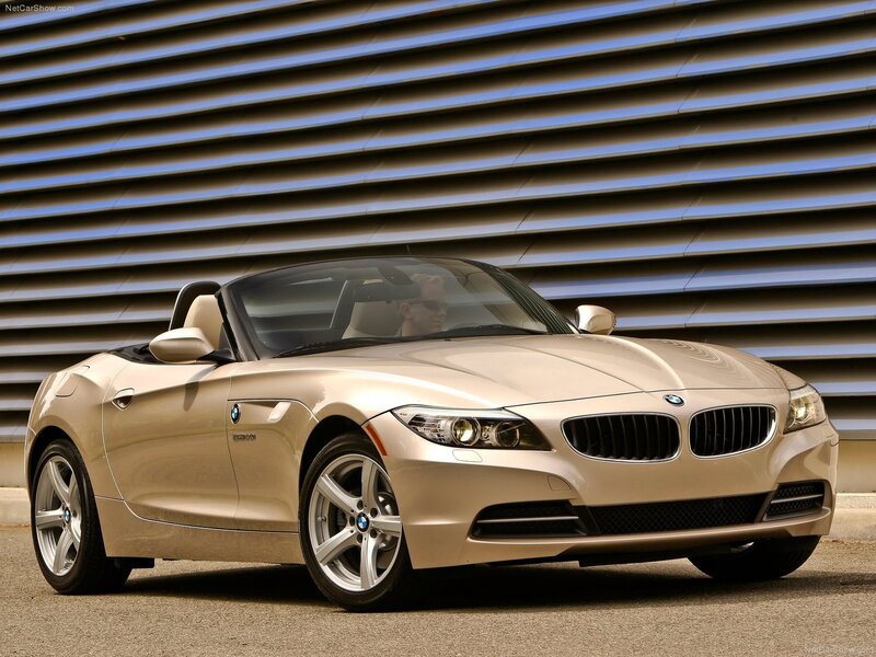 Beige BMW Z4 Convertible