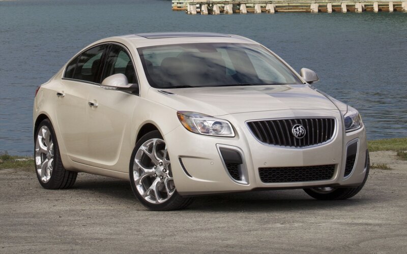 Beige Buick Sedan