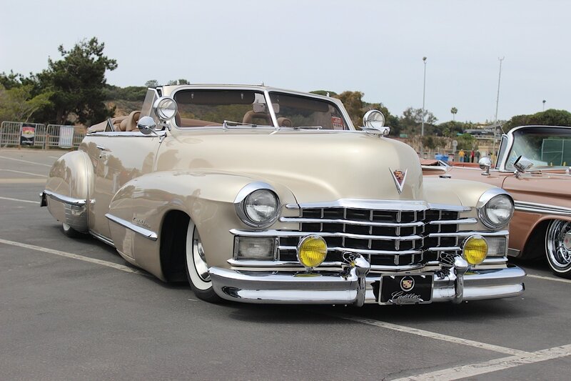 Beige Cadillac Convertible
